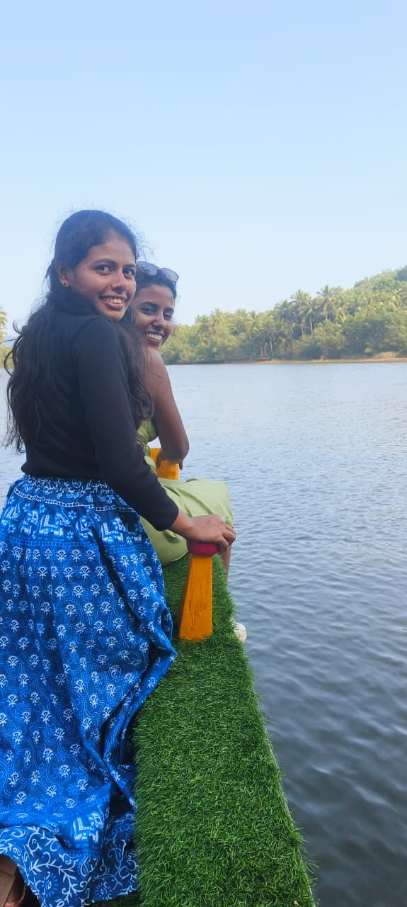 Open backwater boating route in Honnavar Karnataka