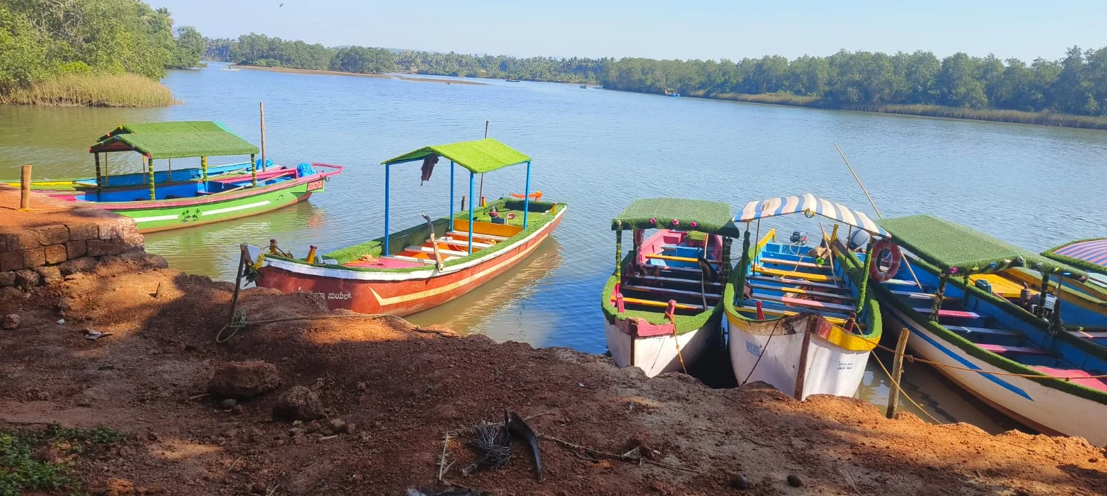 Aaradhya Boating Honnavar private backwater boat ride near Gokarna