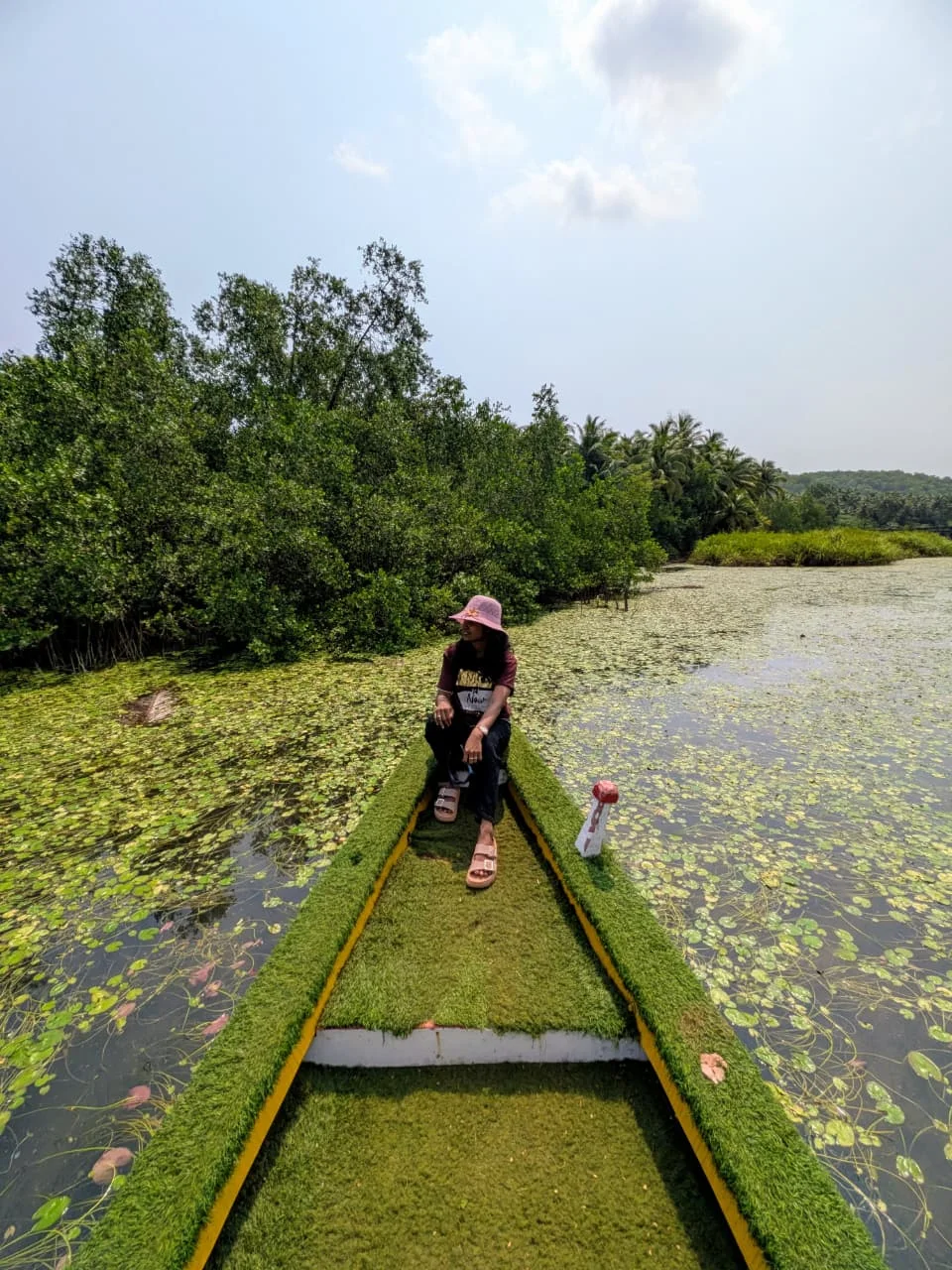 Lotus Point backwater boating in Honnavar Karnataka